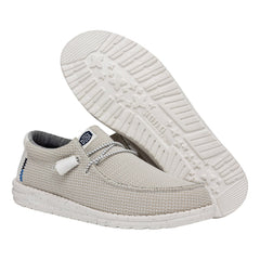 Hey Dude Wally Sport Mesh Uomo White