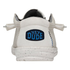 Hey Dude Wally Sport Mesh Uomo White