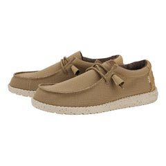 Hey Dude Wally Sport Mesh Uomo Tan/White