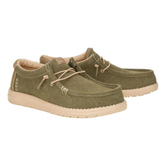 Hey Dude Wally Workwear Uomo Dusky Green/Irish Cream