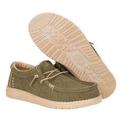 Hey Dude Wally Workwear Uomo Dusky Green/Irish Cream