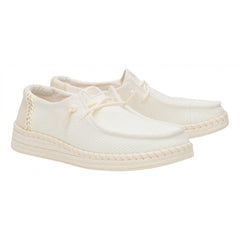 Hey Dude Wendy Espadrillas Donna White
