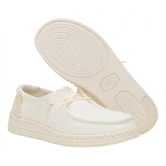 Hey Dude Wendy Espadrillas Donna White