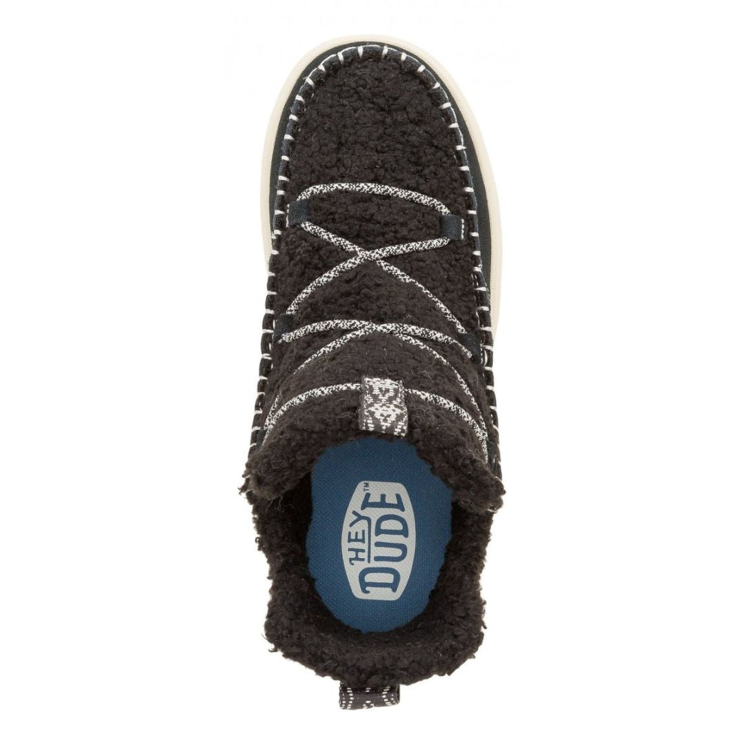 Hey Dude Camden Suede Cozy W Black