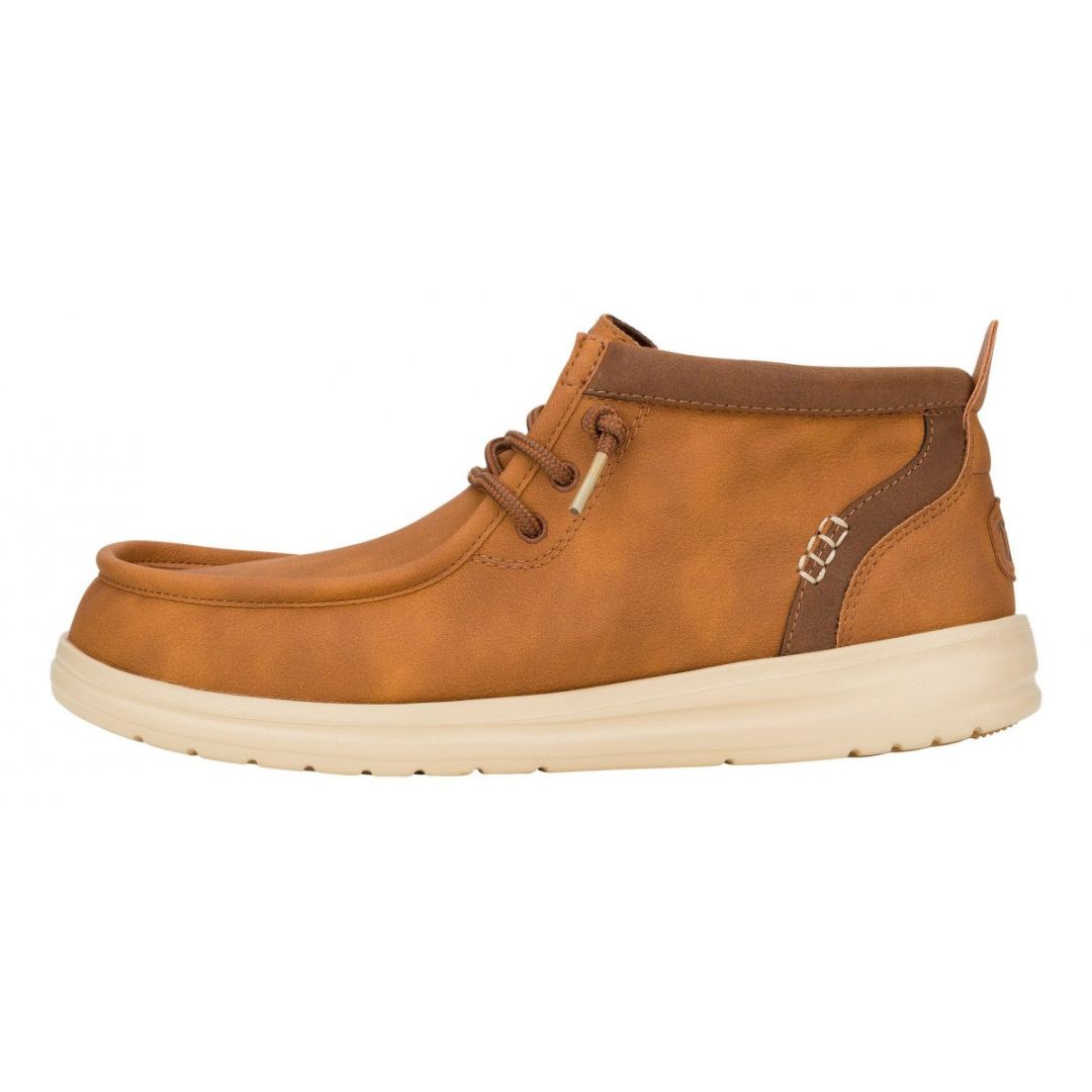 Hey Dude Wally Mid Gripr Classic Cognac/Tan