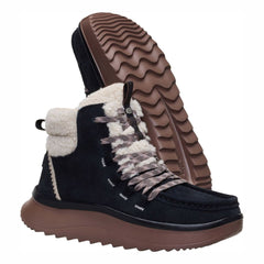 Hey Dude Wendy Peak Apres Suede Cozstit 44367 Donna Black/Tan