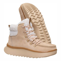 Hey Dude Wendy Peak Apres Suede Cozstit 44367 Donna Tan