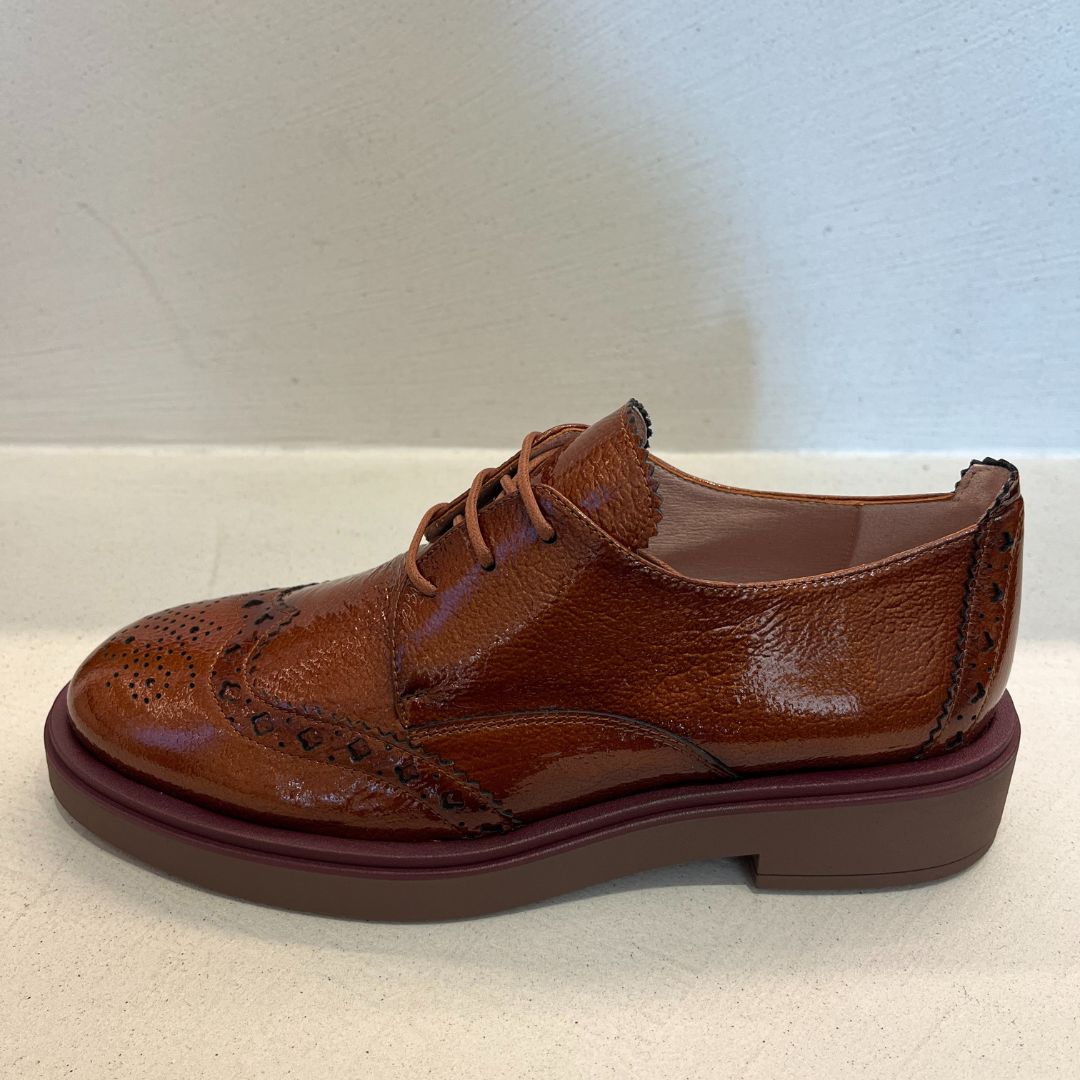 Hispanitas Scarpa Derby Brooklyn Cuero