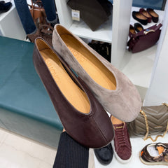 Inuovo Ballerine Donna Taupe