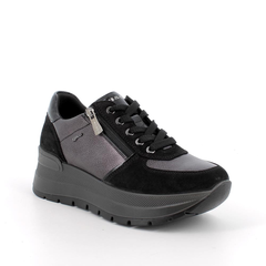 Igi&Co 8677500 Sneakers Donna Nero/Antracite