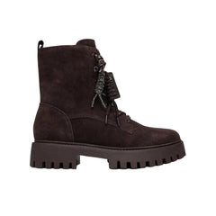 Guess Anfibi Donna Marrone