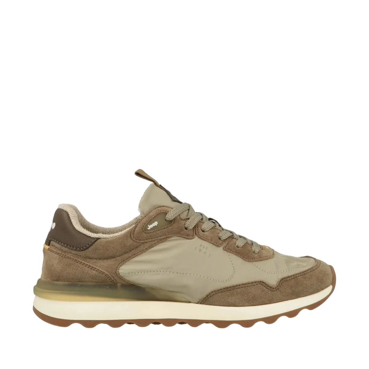 Jeep Sneakers Uomo Khaki