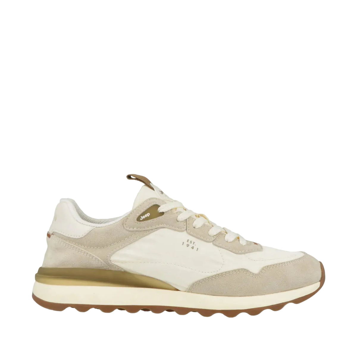 Jeep Sneakers Uomo Off White