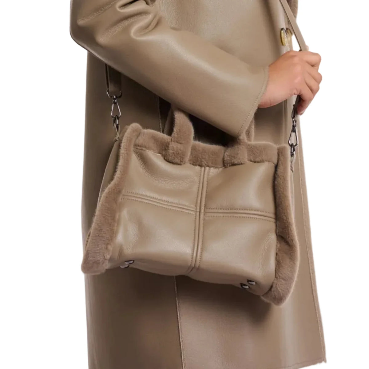 Rino & Pelle Borsa Jasha Donna Toffee