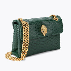 Kurt Geiger Mini Borsa Kensington in Pelle Dark Green