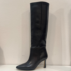 L'Arianna ST1676 Stivali in Pelle Donna Nero