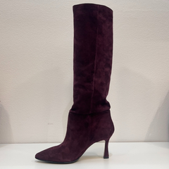 L'Arianna ST1676 Stivali in Camoscio Donna Vino