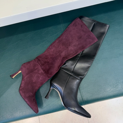 L'Arianna ST1676 Stivali in Pelle Donna Nero