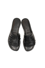 L'Angolo del Cuoio Sara Sandalo Nero