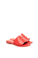 L'Angolo del Cuoio Sara Sandalo Rosso