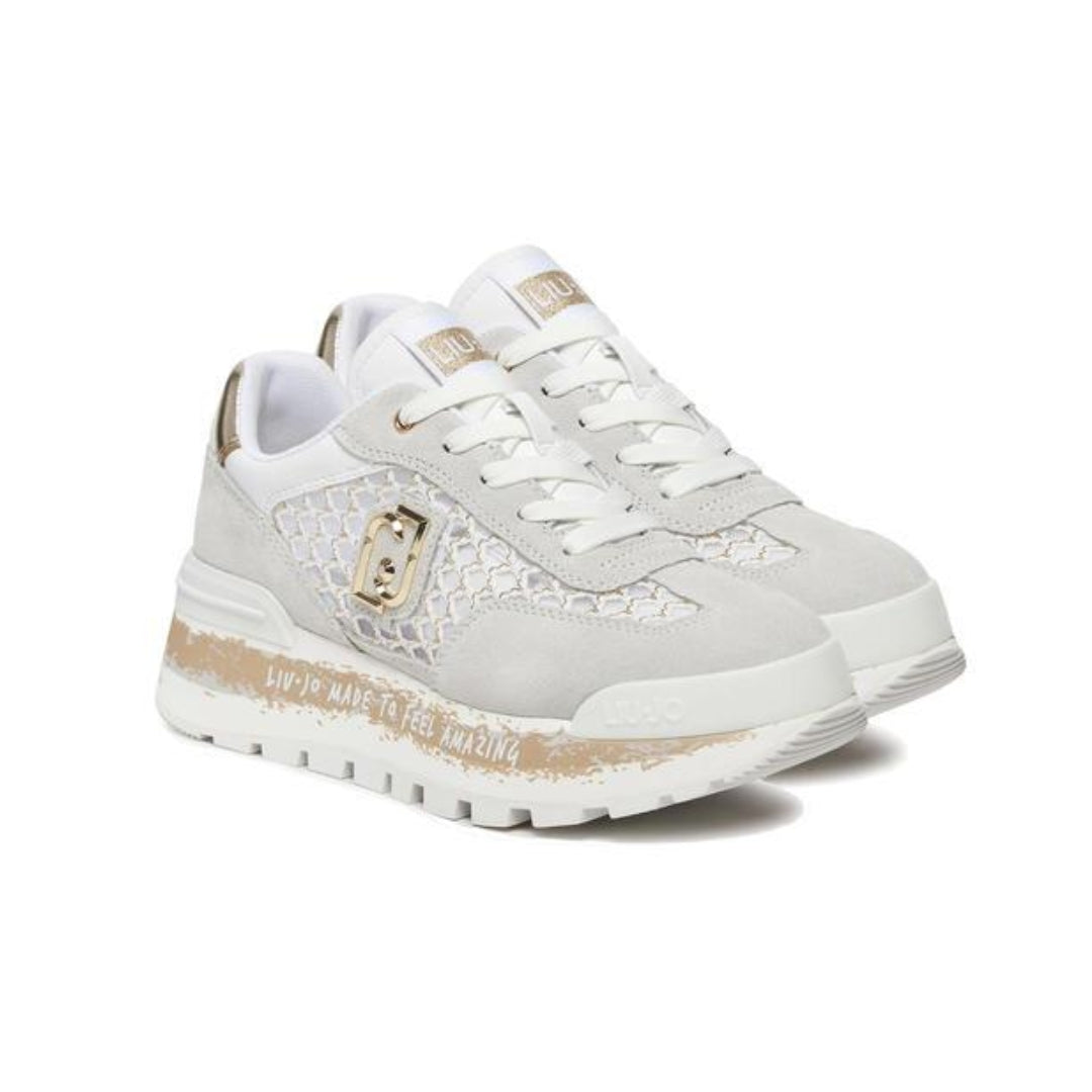 Liu Jo Amazing 23 Sneaker  GOLD/WHITE