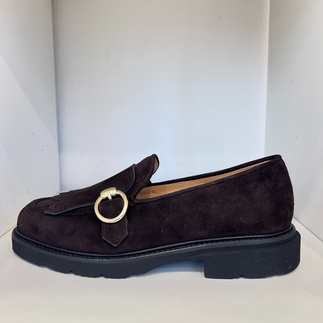 Luca Grossi 485 Mocassini Donna Testa Di Moro