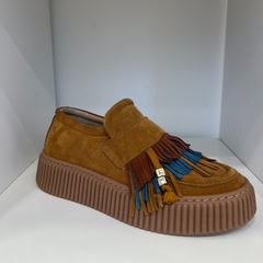 Méliné 53 RA Mocassini Donna Tabacco