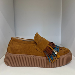 Méliné 53 RA Mocassini Donna Tabacco