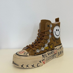 Nan-Ku EFD-02C Sneakers Donna Camel