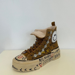 Nan-Ku EFD-02C Sneakers Donna Camel