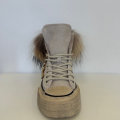 Nan-Ku EFD-04C Sneakers Donna Beige