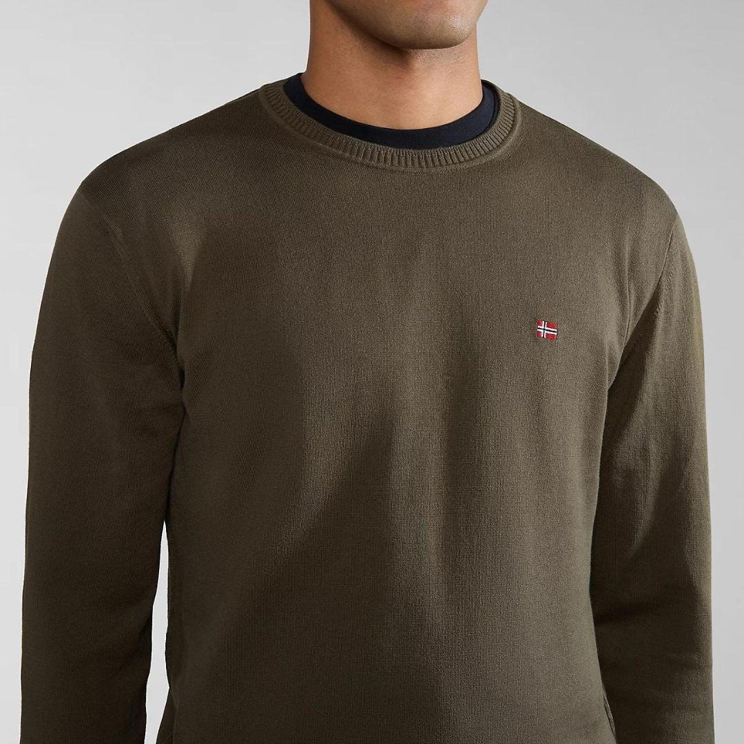 Napapijri Pullover Decatur Green Lichen