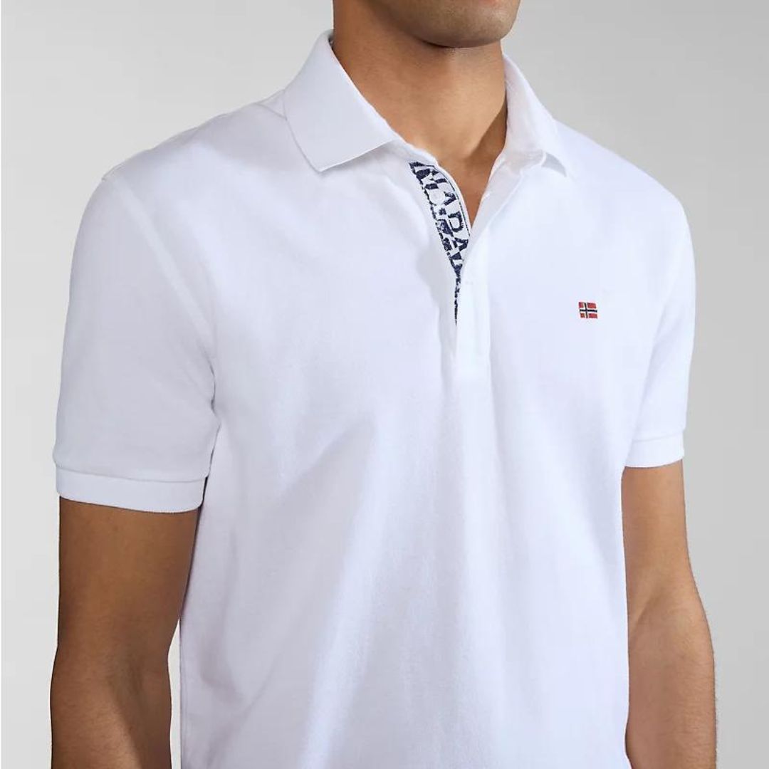 Napapijri Polo Eolanos Bright White