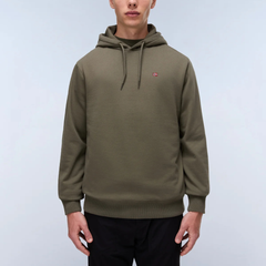 Napapijri Balis NP0A4FQV Felpa Uomo Verde Tea Leaf