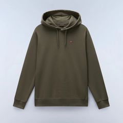 Napapijri Balis NP0A4FQV Felpa Uomo Verde Tea Leaf