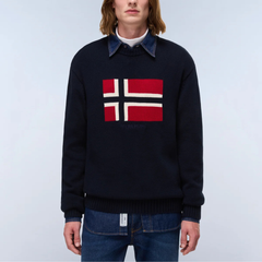 Napapijri Mura NP0A891U Maglione Uomo Blu Marine