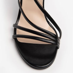 NeroGiardini Sandalo in Pelle Nero