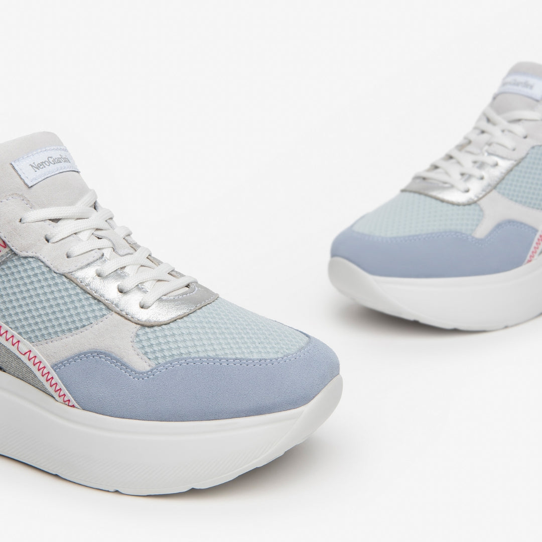 NeroGiardini E4 09820 D Sneakers Fiordaliso/Celeste