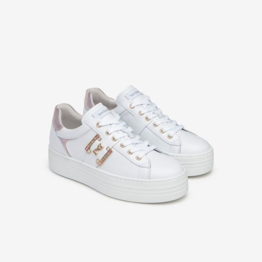 NeroGiardini E4 09967 D Sneakers Bianco/Rosa