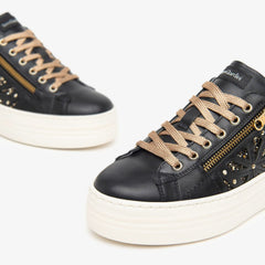 NeroGiardini Sneakers Glitter Nere