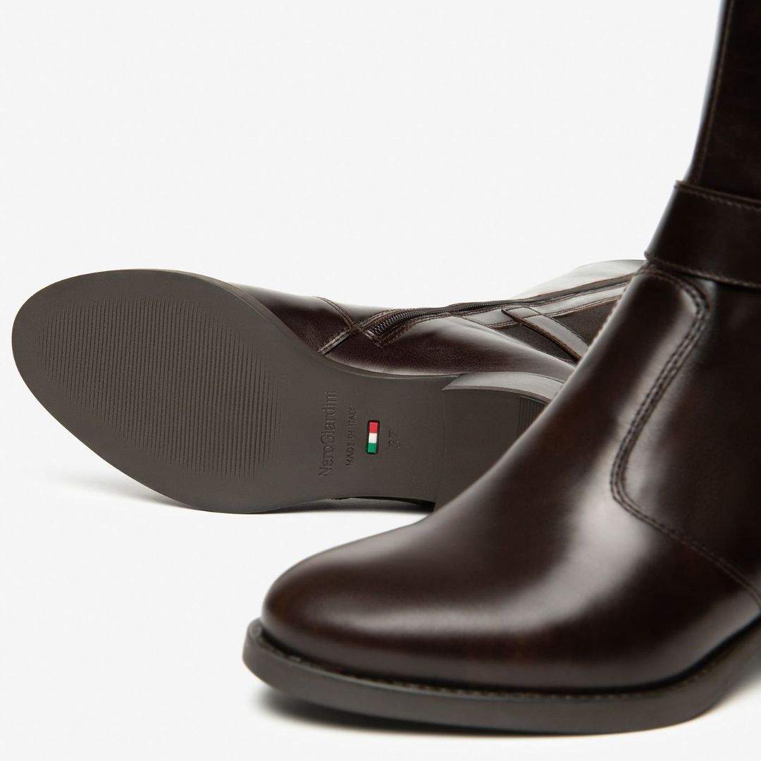 NeroGiardini I514644D Stivali Donna Testa Di Moro