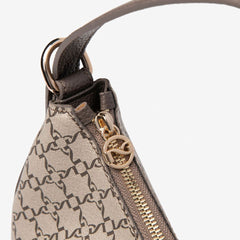NeroGiardini I544062D Borsa Hobo Donna Ecru