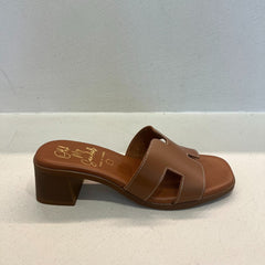 Oh My Sandals 5351 Ciabatta con Tacco Roble