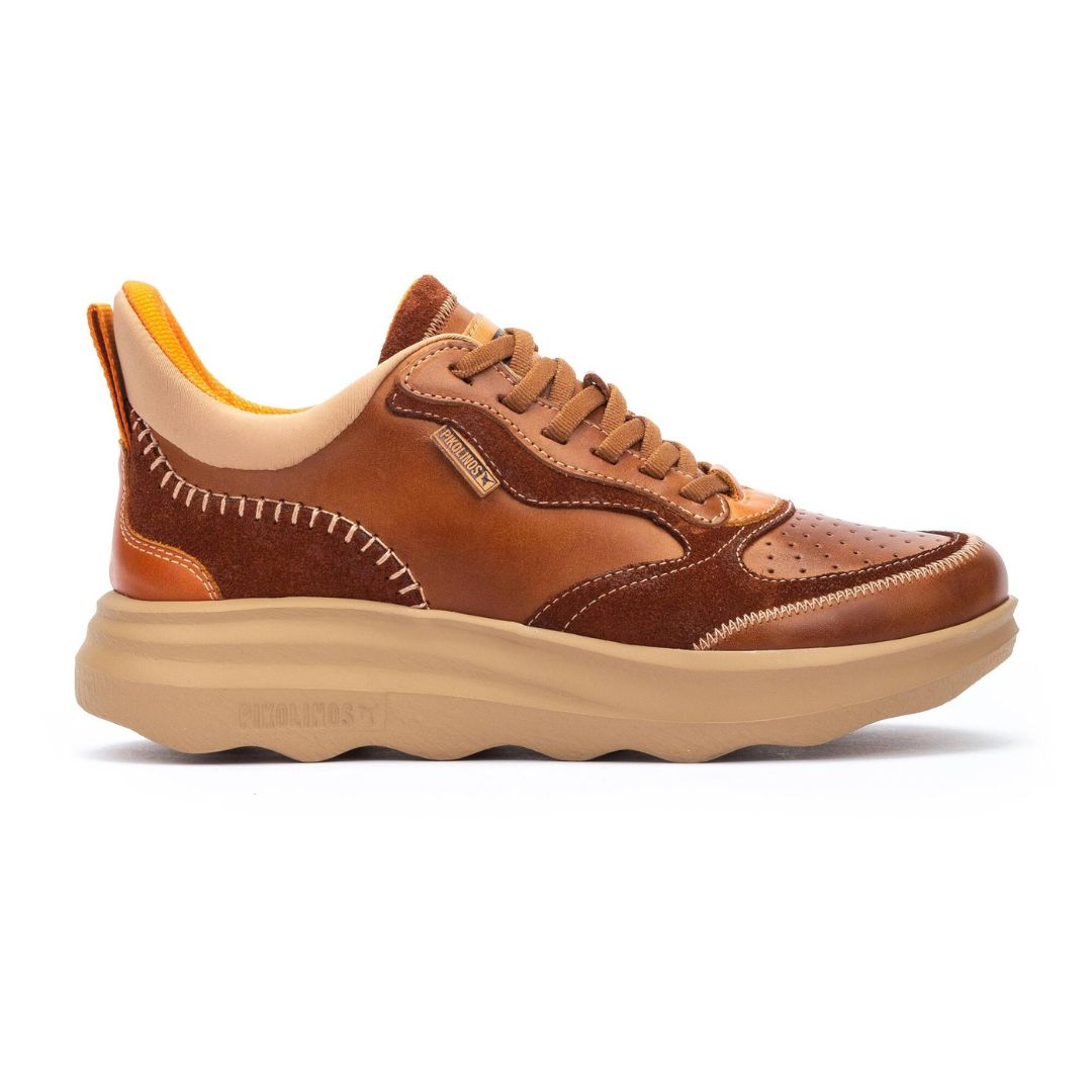 Pikolinos Sneakers Zahara in Pelle Brandy