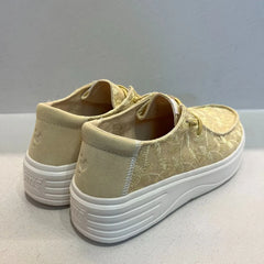 Pitas Sneakers Bloom Mostaza