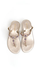 Positano 1053 Sandalo Platino