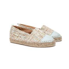 Pregunta Espadrillas Boucle Azzurro