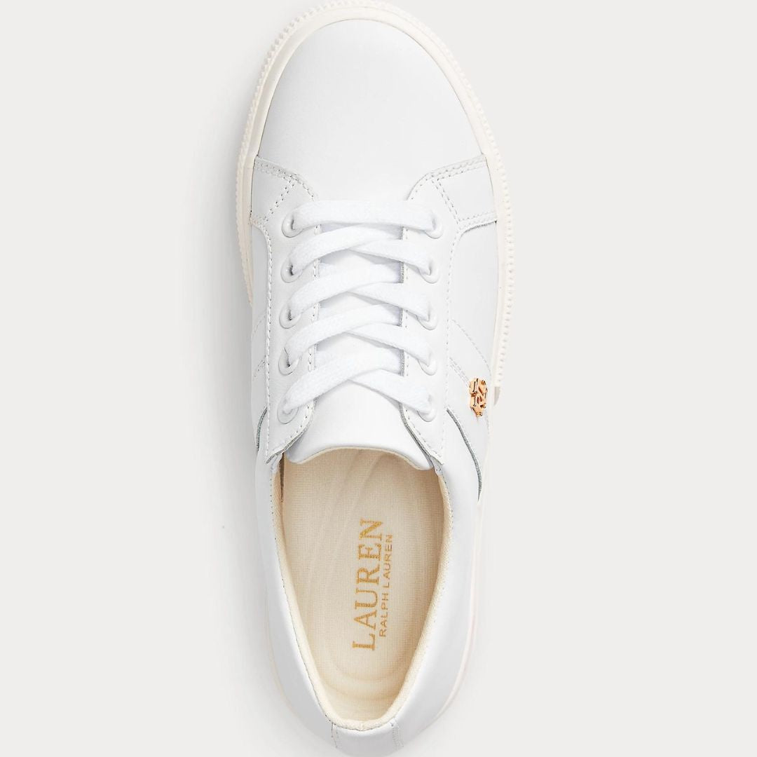 Ralph Lauren Janson II Sneakers VLC White