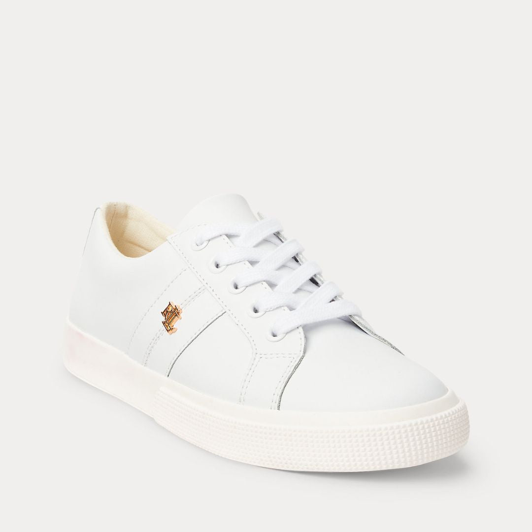 Ralph Lauren Janson II Sneakers VLC White