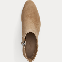 Ralph Lauren Demi 802974504001 Stivaletti in Camoscio Donna Camel